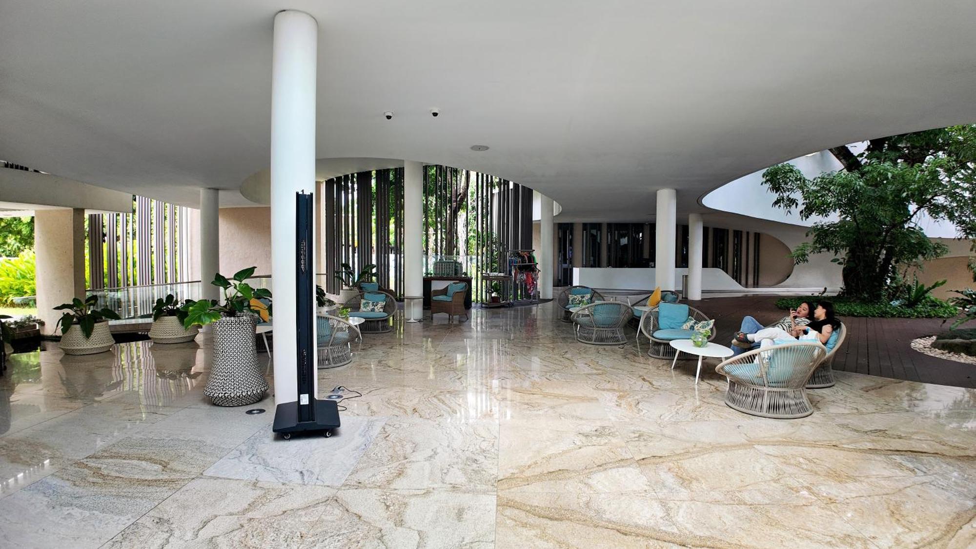 Dominiks Quite And Elegant Studio Ocean View Pool At Tambuli Resort High Floor Lapu-Lapu City Exterior photo