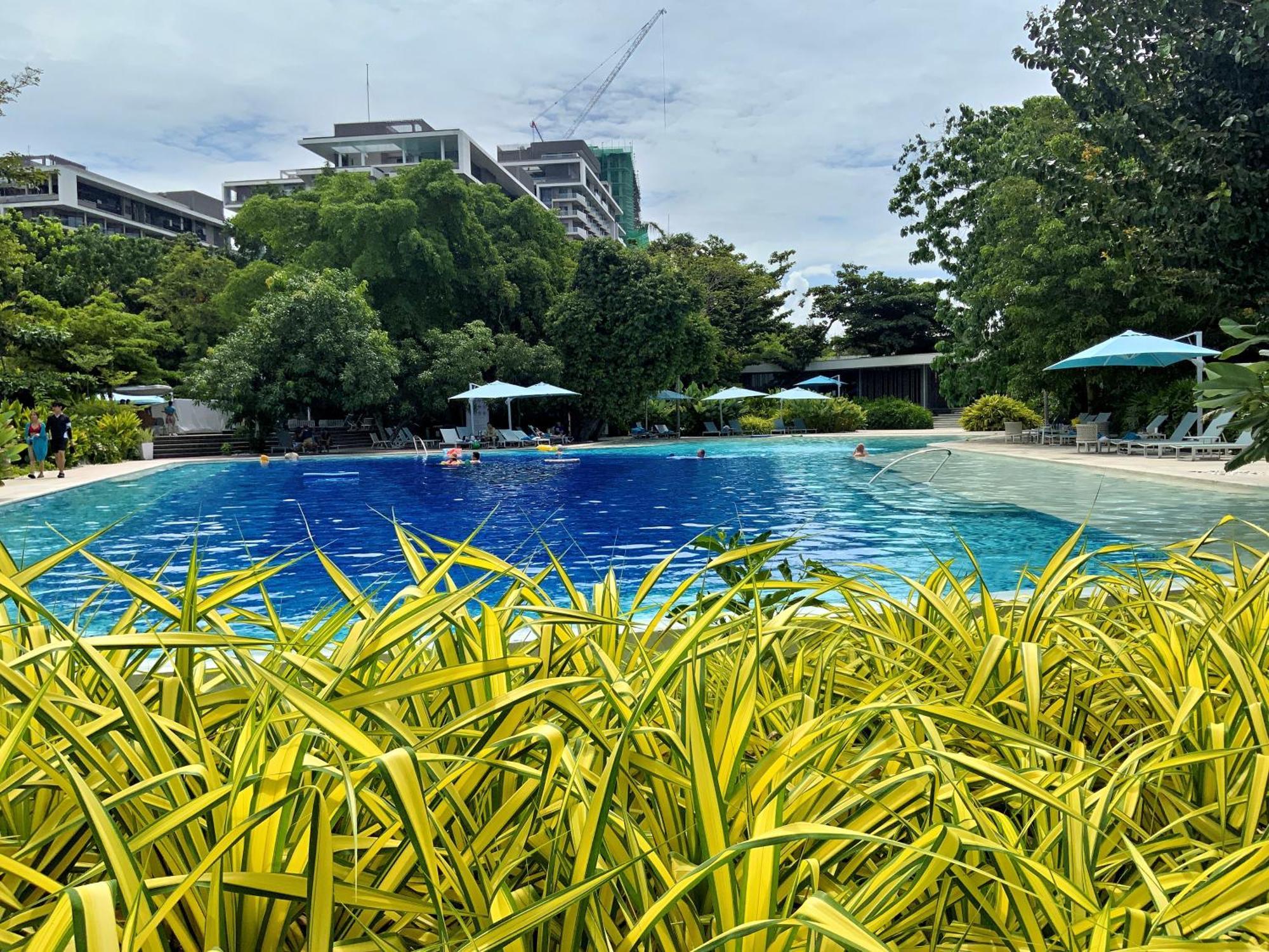 Dominiks Quite And Elegant Studio Ocean View Pool At Tambuli Resort High Floor Lapu-Lapu City Exterior photo